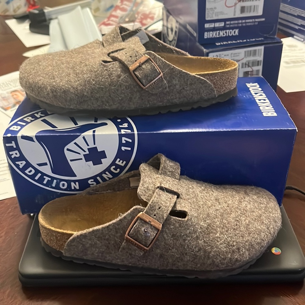 Boston cocoa Birkenstocks
